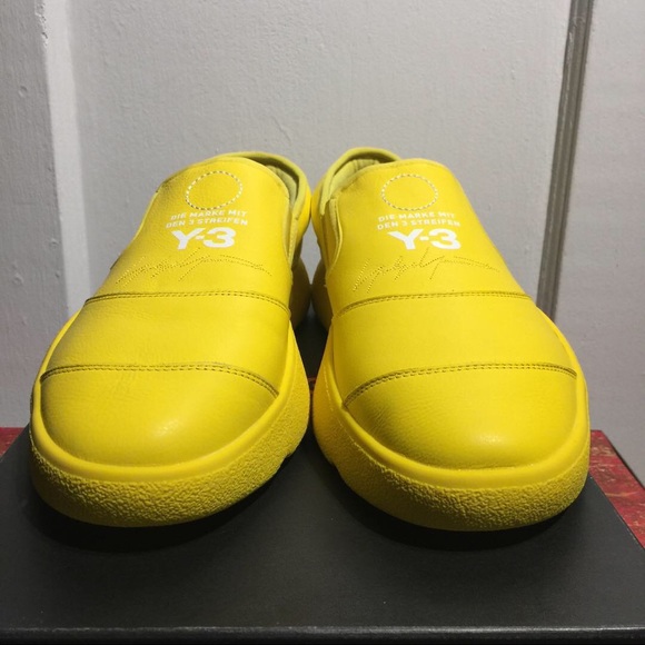 y3 shoes yellow